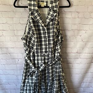 Like New Anthropologie Plaid Summer Dress 18W